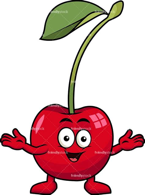 cherry cartoon character